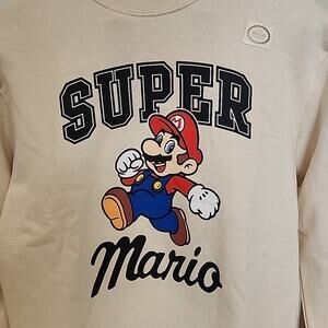 Boys Super Mario Crew Neck Sweatshirt, size 18/20